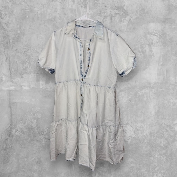 Women's Given Kale Washed Out Dress - Picture 1 of 3